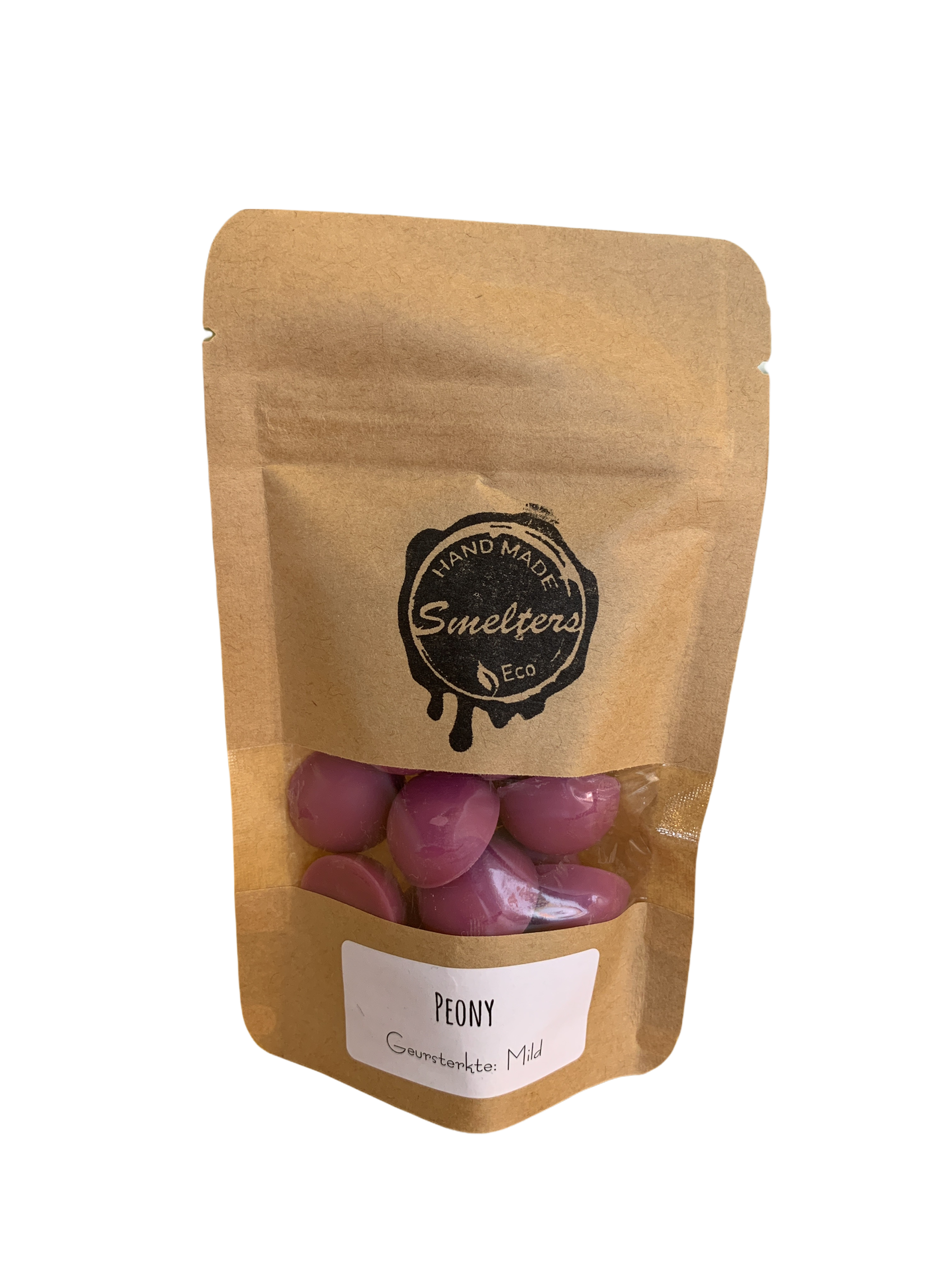 Smelters - Wholesale Wax Melt - Scented Wax - Peony - Kraft Bag - 40g0