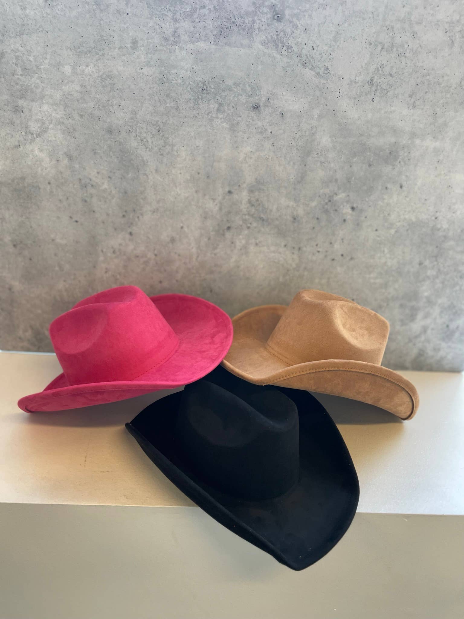 Love and Thyme - Wholesale Cowboy Hat - Women's - Best Seller! VEGAN SUEDE CATTLEMAN COWBOY HAT8