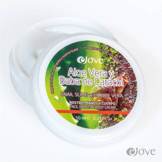 Crème à l'aloe vera et bave d'escargot EJ014 50 ml pour la vente par EJOVE