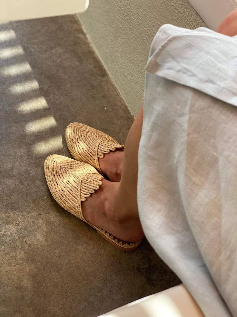 Steraraffia - Wholesale Mules - Women's - Tazallit Raffia Mule
1