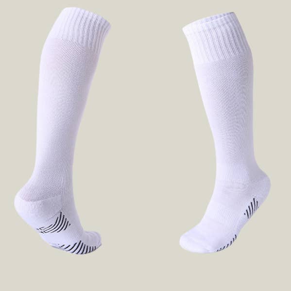 Calcetines de fútbol transpirables hasta la rodilla que absorben el sudor para venta al por mayor de WONDERXFANS
