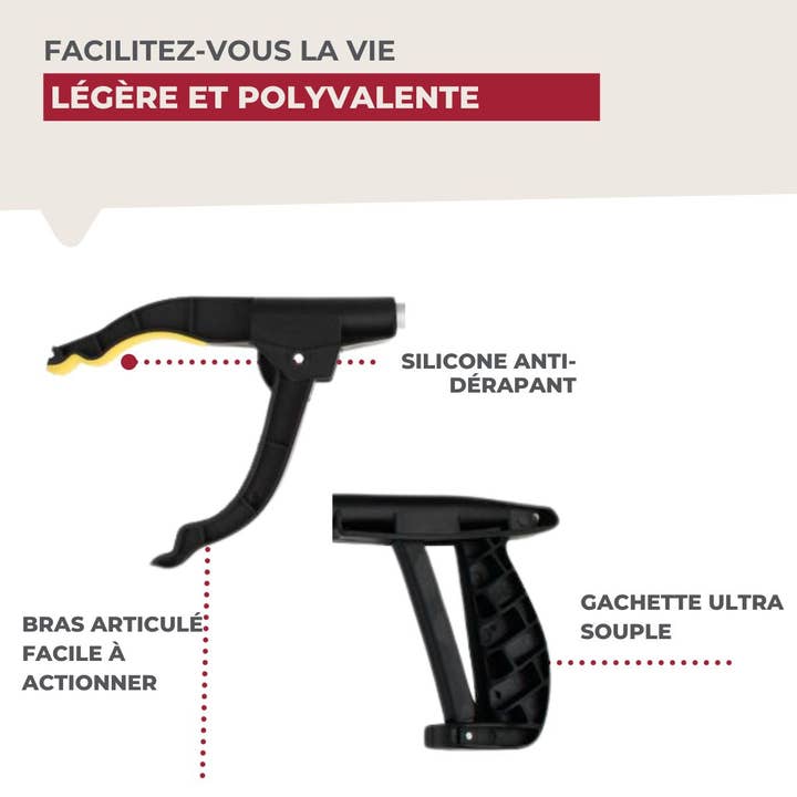 Zenker - Wholesale Kitchen Tool/Gadget - Fackelmann black aluminium gripper2