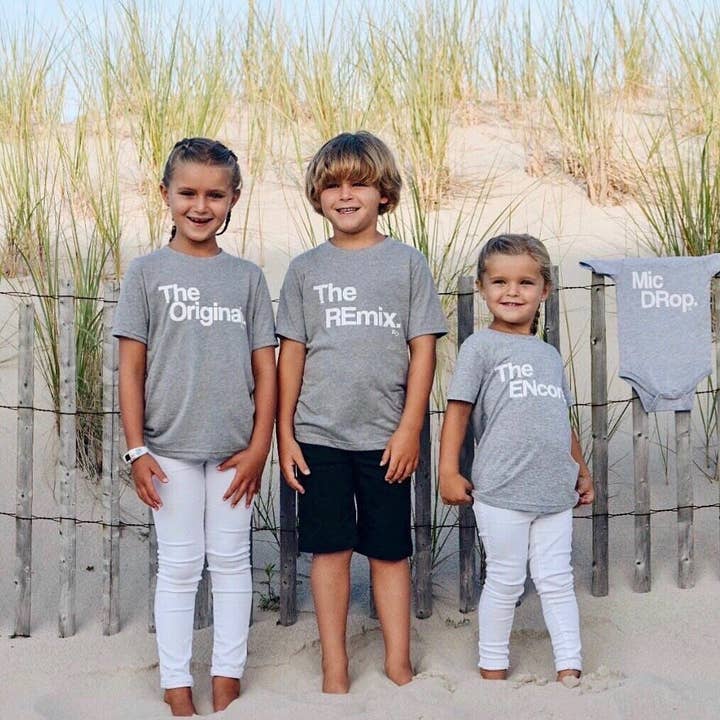 The Original The Remix The Encore® Ensemble assorti pour la fête des mères - Gris chiné classique pour la vente par KaAn's Designs