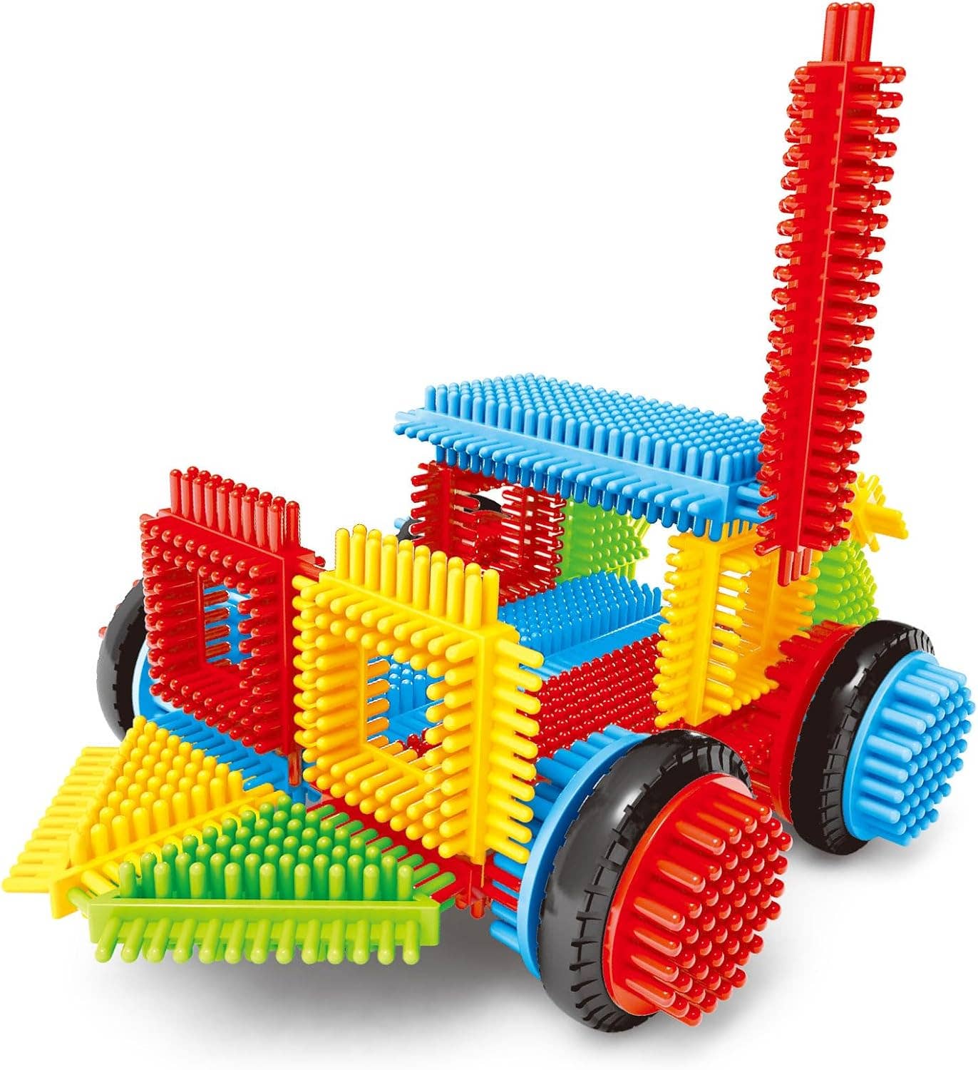 AZ Trading & Import (Toys, RC Toys & More) - Wholesale Building Set - Kids - Colorful Bristle Shape Building Blocks | 112 Pieces2