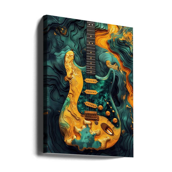 Wall art Music Guitar 1 for wholesale by GTA ART