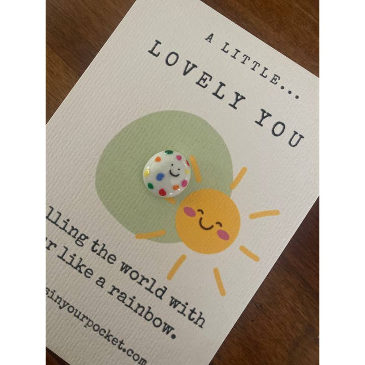 Pals in your Pocket - Wholesale Keepsake Coin/Token - Lovely you, kindness, sad, upset, anxious pocket buddy1