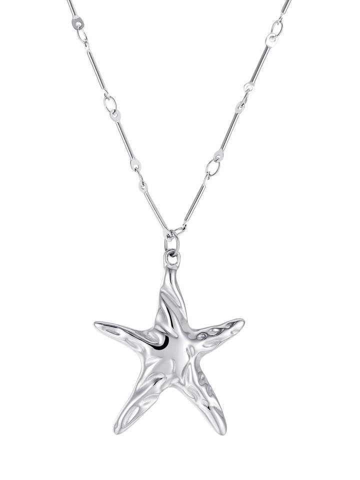 Solea Necklace in Silver for wholesale by Malakai the Label