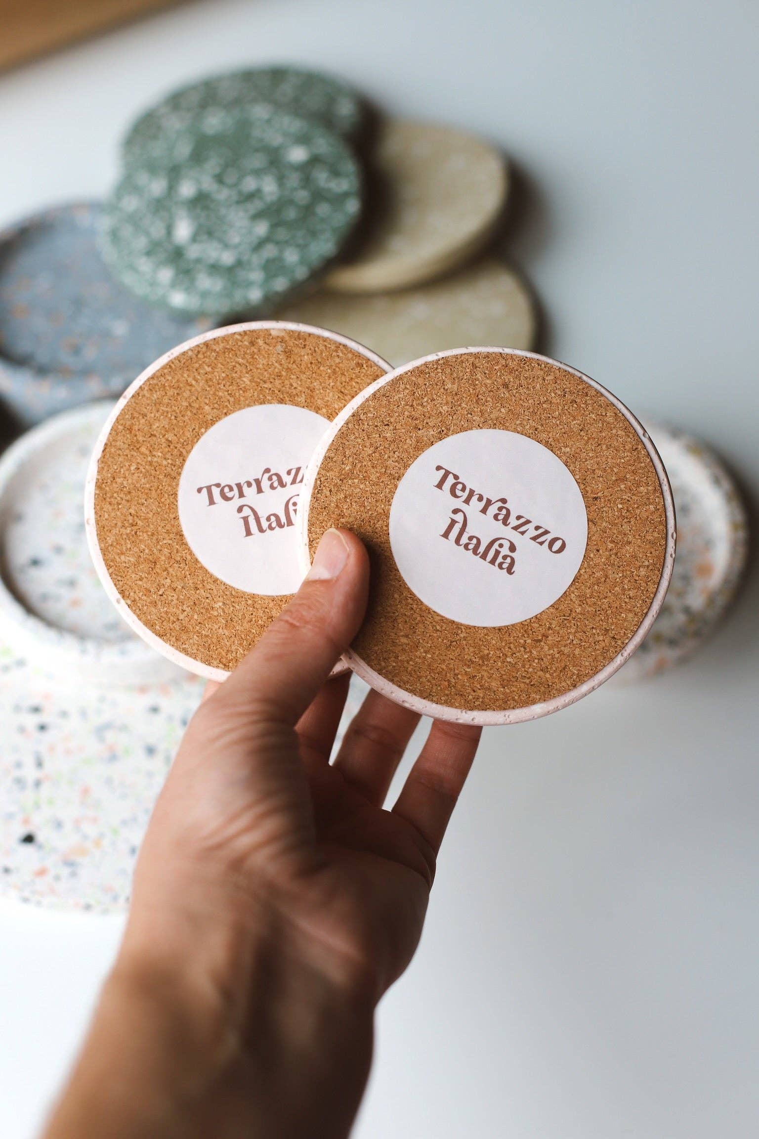 Terrazzo Italia - Wholesale Coasters - Pink Coasters3