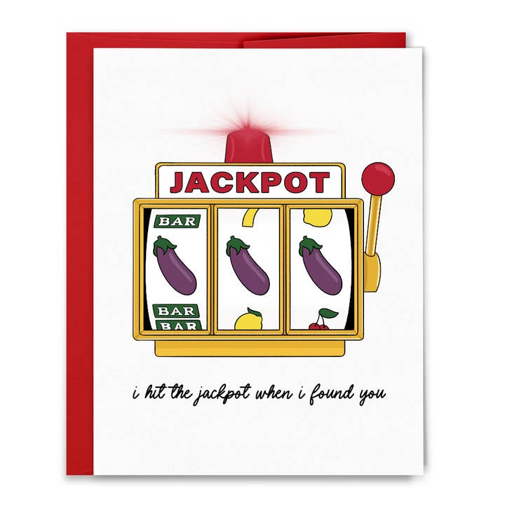 Sammy Gorin LLC - Wholesale Love Card - Hit the Jackpot Card
