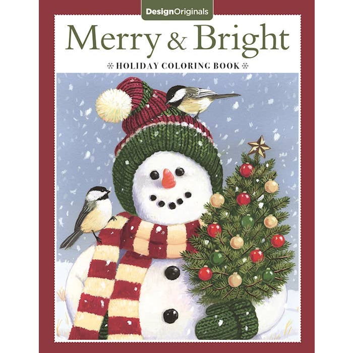 Libro para colorear - Merry & Bright para venta al por mayor de Wellspring