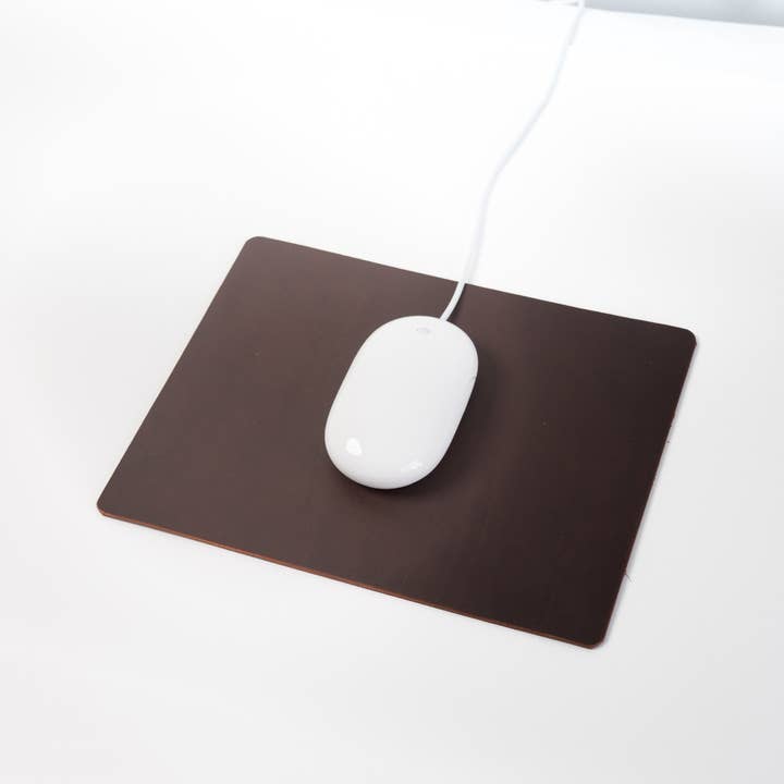 Integral Leather - Wholesale Mousepad/trackpad - Personalised Leather Mouse Pad | Bench Blotter Keyboard Mat Desk Pad4