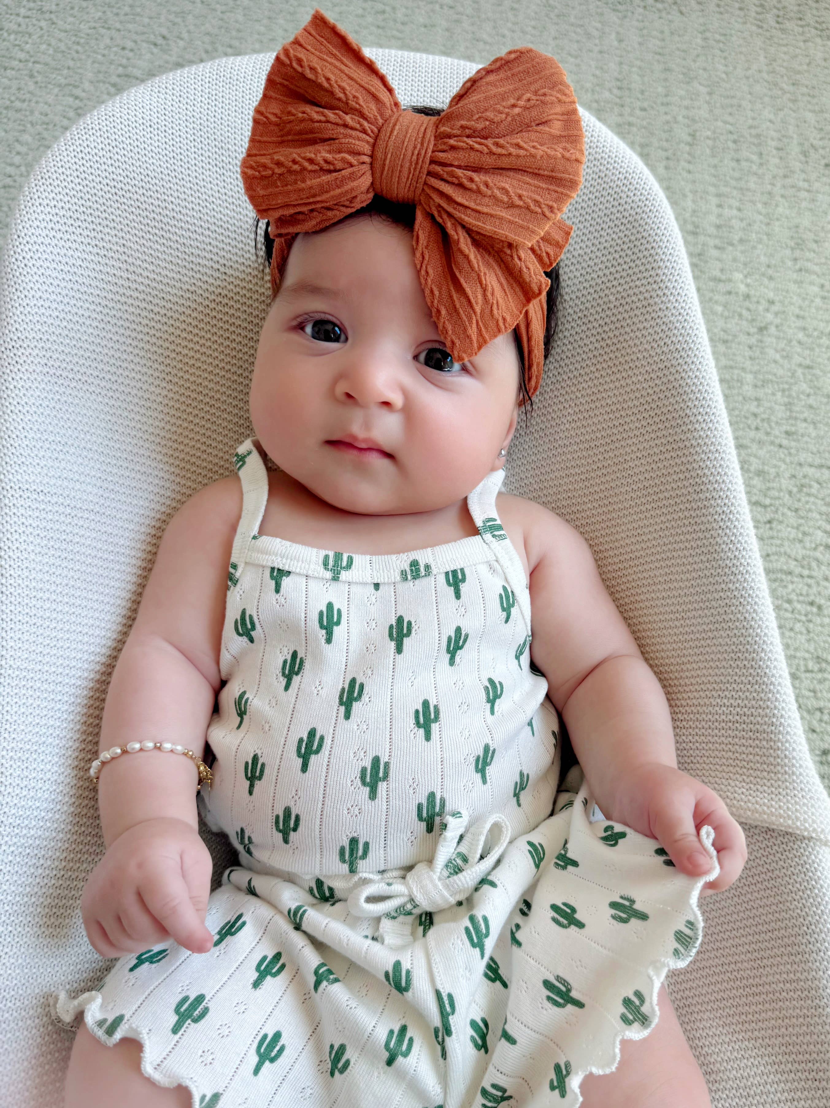 SIIX Collection - Wholesale Top & Short Set - Kids - Cactus / Organic Pointelle Summer Set2