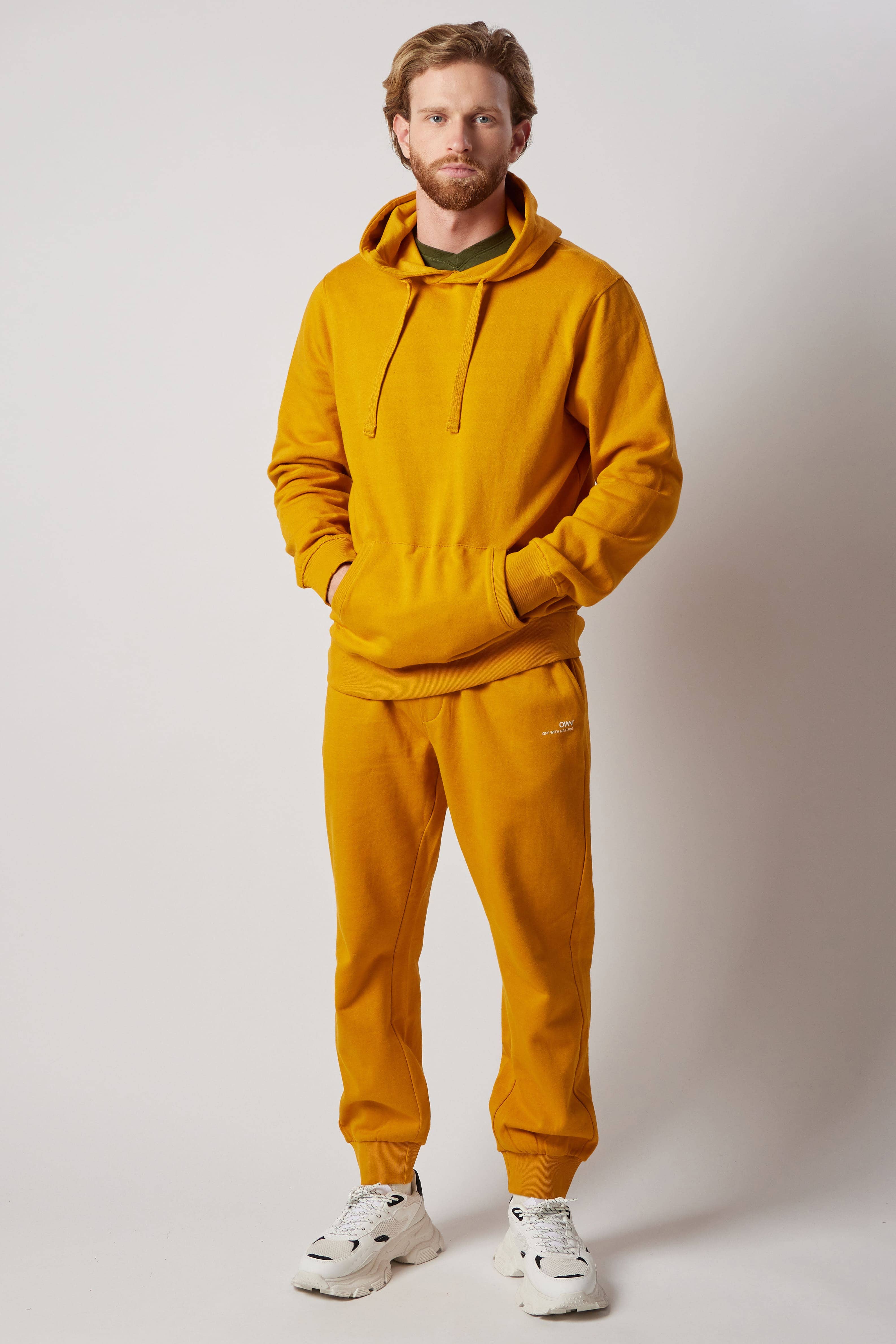 OWN OFF WITH NATURE - Wholesale Lounge Set - Men's - Hooded Sweatshirt Set + Fleece Joggers6