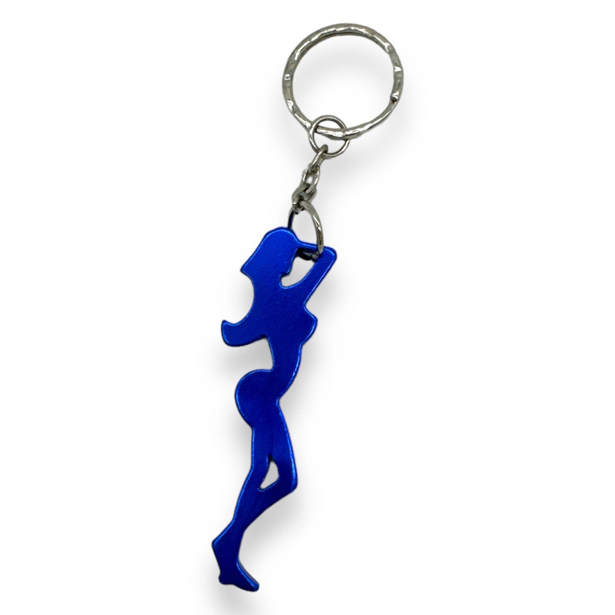 Kinky Pleasure - Wholesale Keychain - Unisex - Kinky Pleasure - KPK035 - Keychain - Bottle Opener - Sexy Body Woman - Blue0