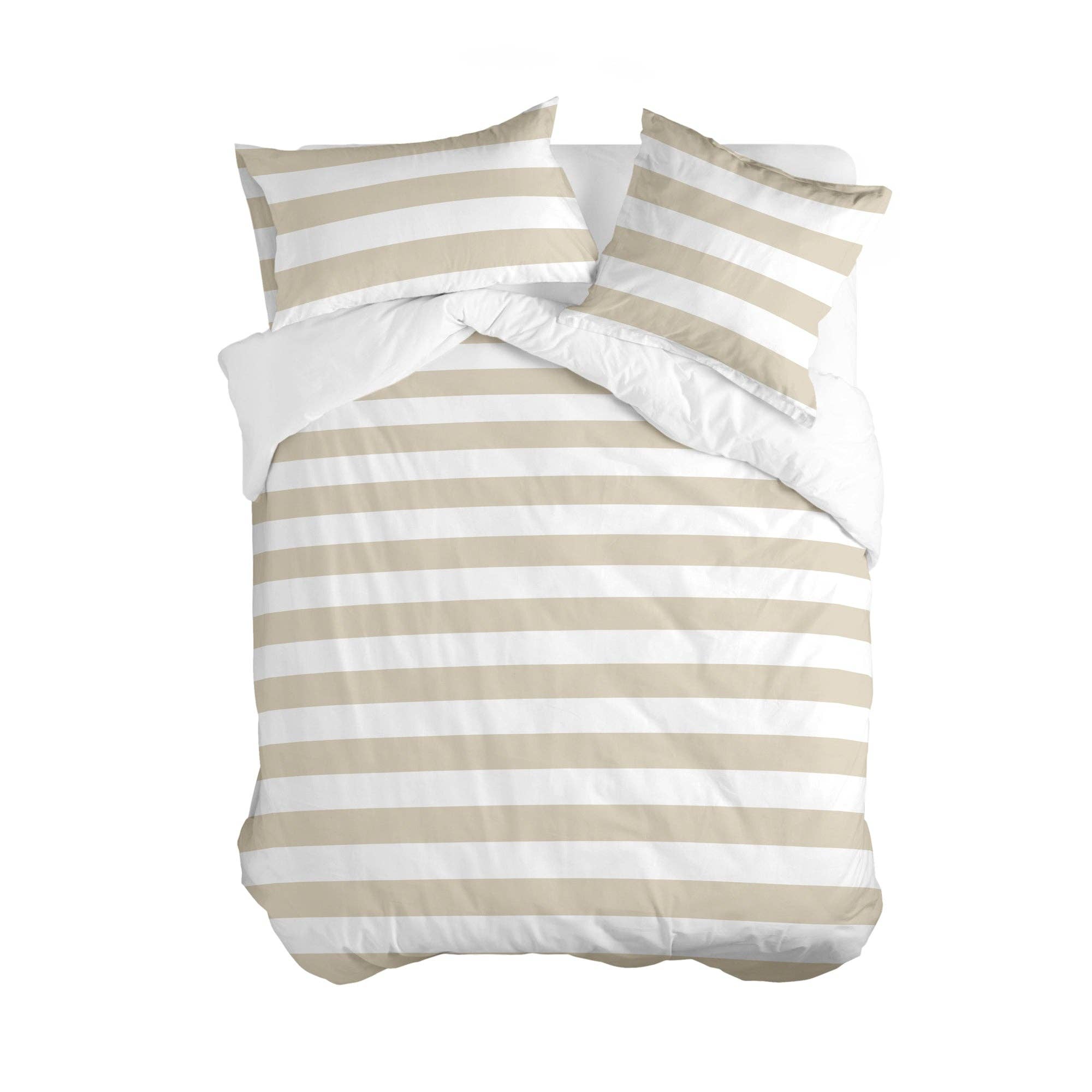 Happyfriday - Wholesale Duvet Cover - Breton Beige Duvet Cover4