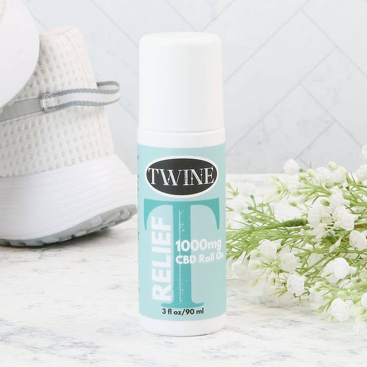 Twine - Wholesale CBD Cream/Lotion - 1000mg CBD Pain Relief Roller - Pure Organic CBD Isolate0