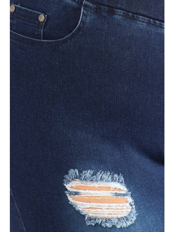 Bagel - Wholesale Jeans - Women's - 4X/5X-5X/6X Super Plus Size Jeggings Pants2