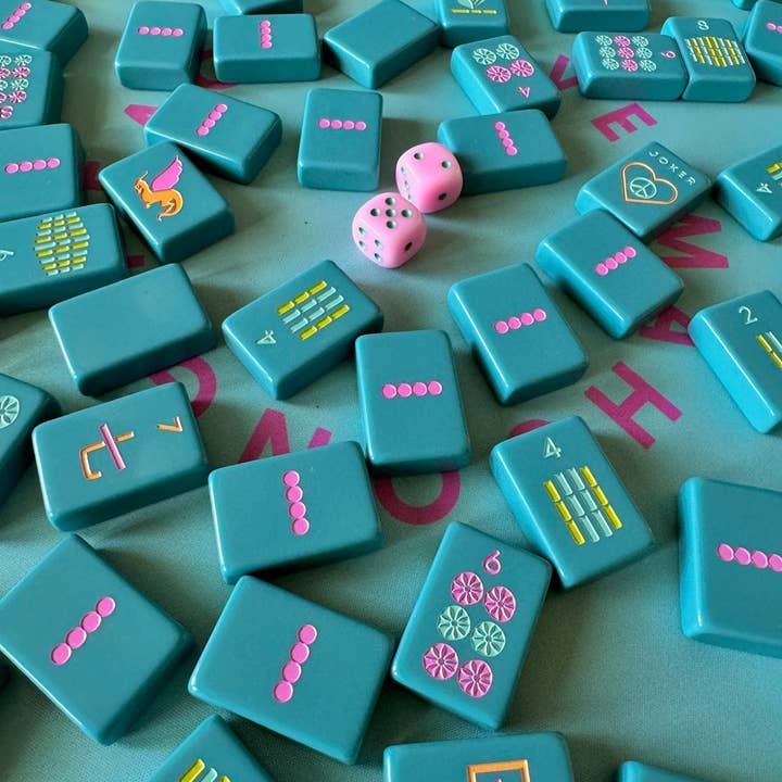 OG Mahj Tiles - Totally Teal for wholesale on Faire8