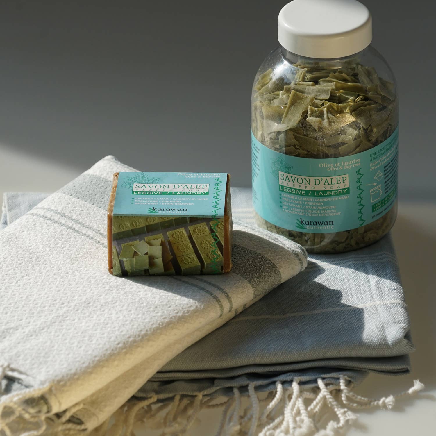 Karawan Authentic - Wholesale Laundry Detergent Powder/Pods - ALEPPO SOAP IN GLITTER FOR LAUNDRY - 250G JAR2