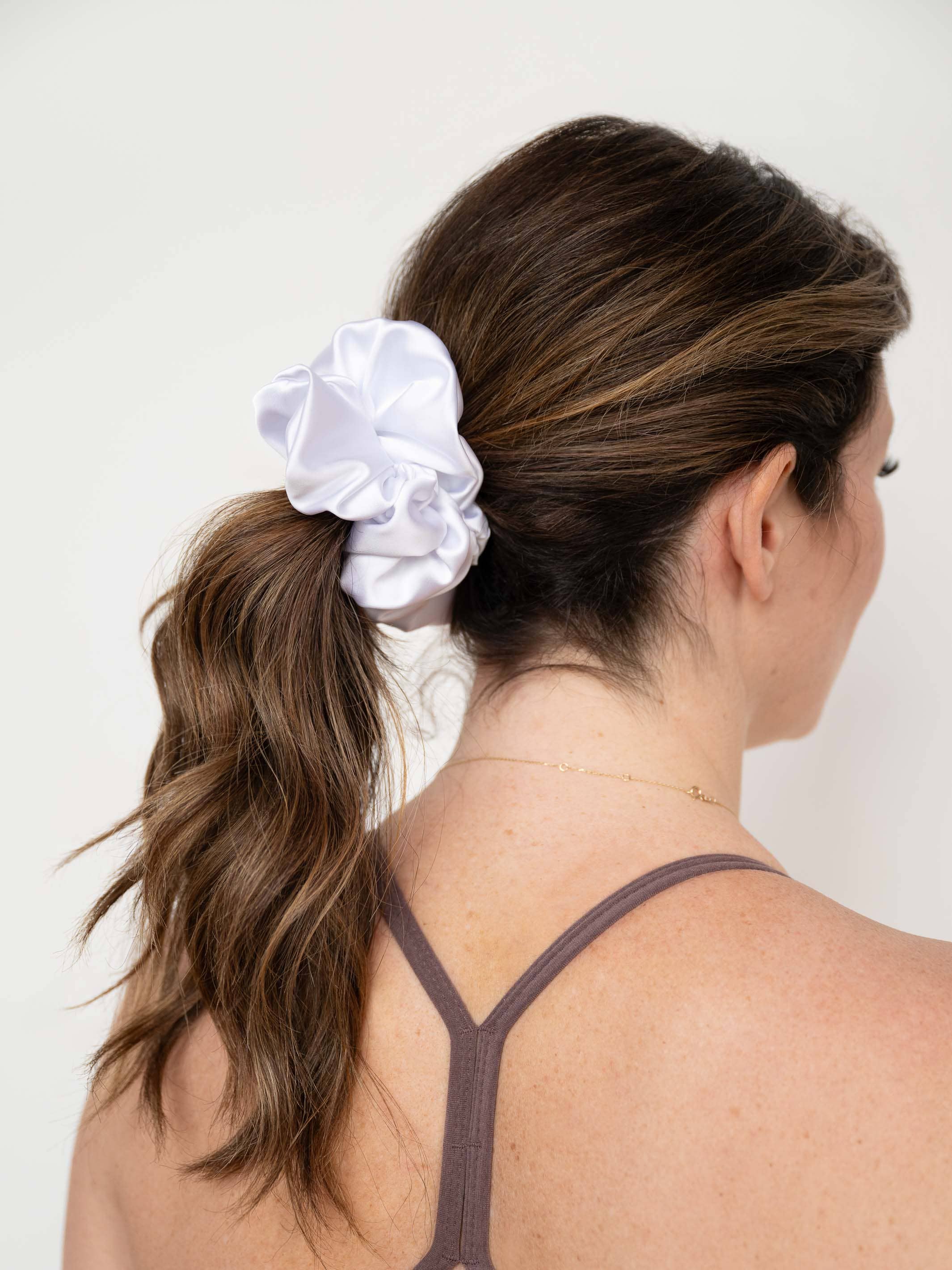 Flirty Pineapple - Wholesale Scrunchie - Women's - Satin Hair Scrunchies - Soft, Protective Hair Tie6