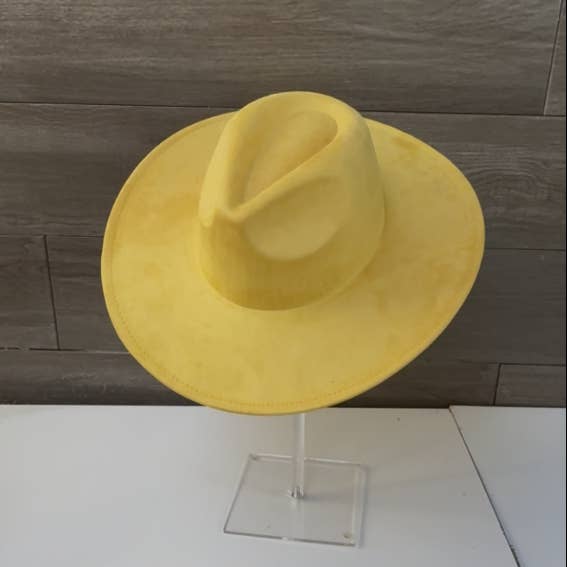 Queens INC - Vente Chapeau en feutre - femme - Chapeau Primium en daim Ă larges bords, classique et tendance, best-seller11