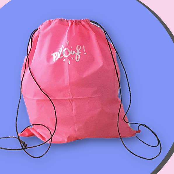 Carrying Backpack Waterproof Material: Pink for wholesale by Plouf Safety Concept