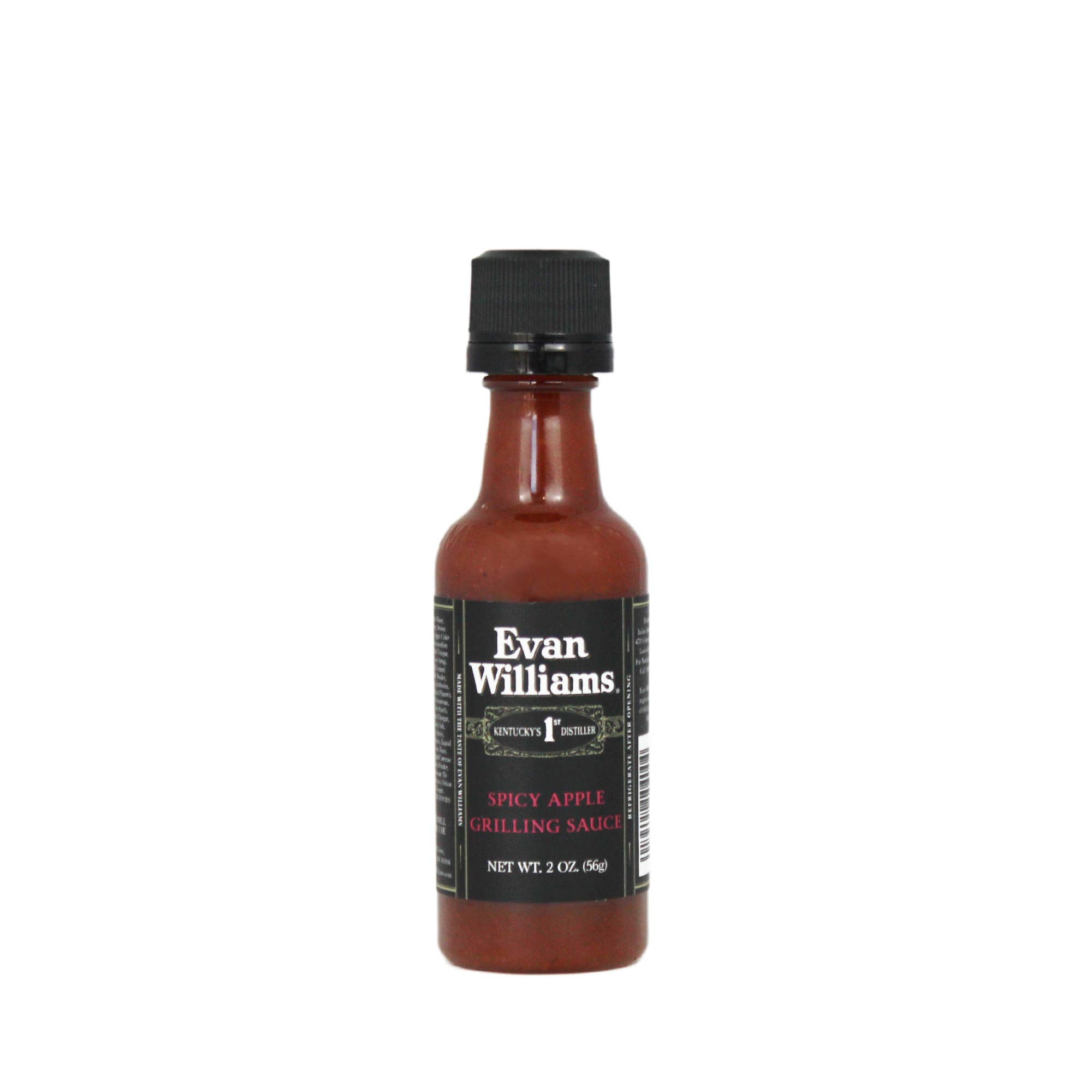 Bourbon Country Products – wholesale BBQ sauce – Evan Williams Spicy Apple Grilling Sauce (Mini 2oz)