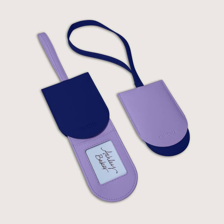 Luggage Tag - Hyacinth (Set of 2) for wholesale by Cincha