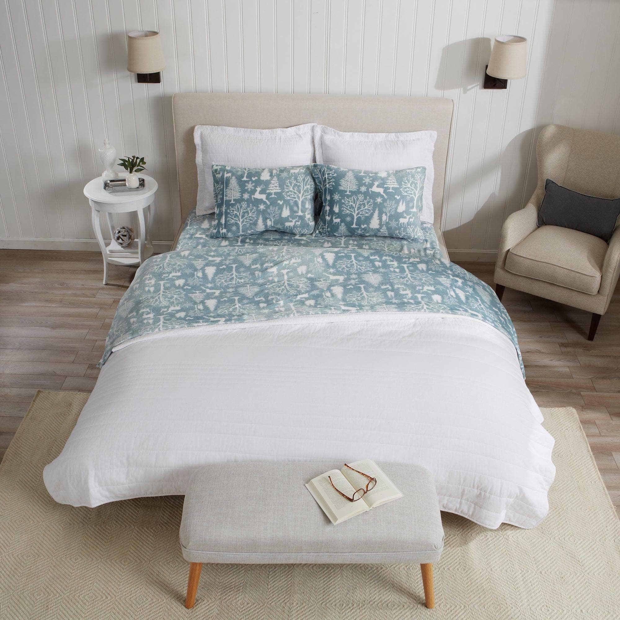 BH Collective - Wholesale Sheet Set - Velvet Plush Sheets - Printed - Velvet Luxe Collection33