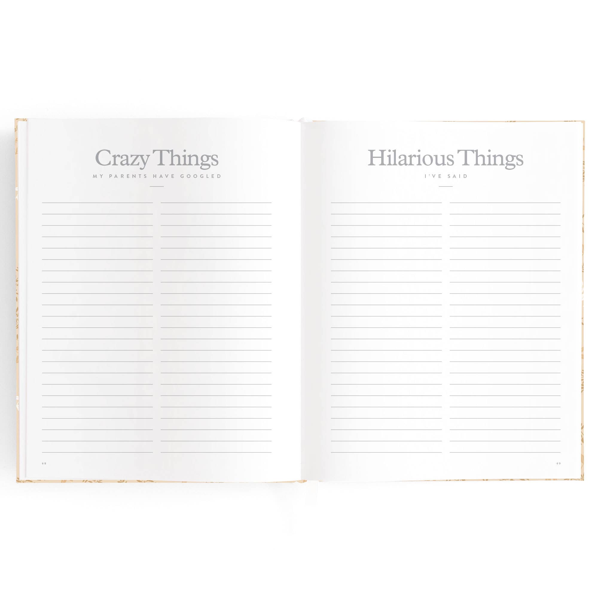 Fox & Fallow - Wholesale Memory Book - Kids & Baby - Baby Book Cedarwood13