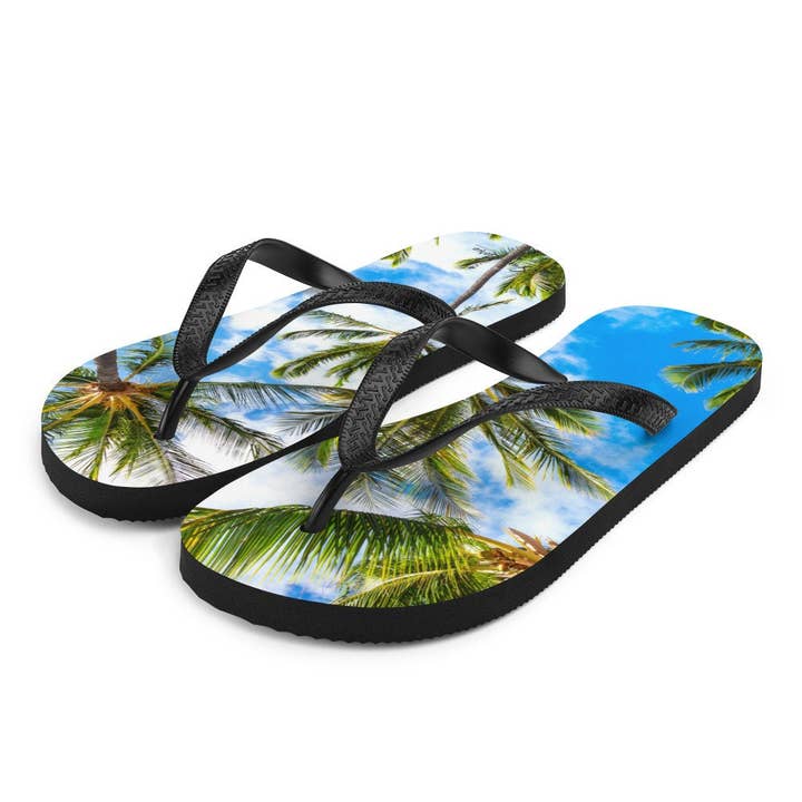 Gummipantoffeln - Tall Palms für den Großhandel von Sara Marie Hawai'i