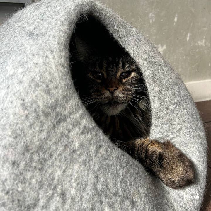 New Heidi - Vente Lit – chat et chien - Chat-Hutte Galets - New Heidi