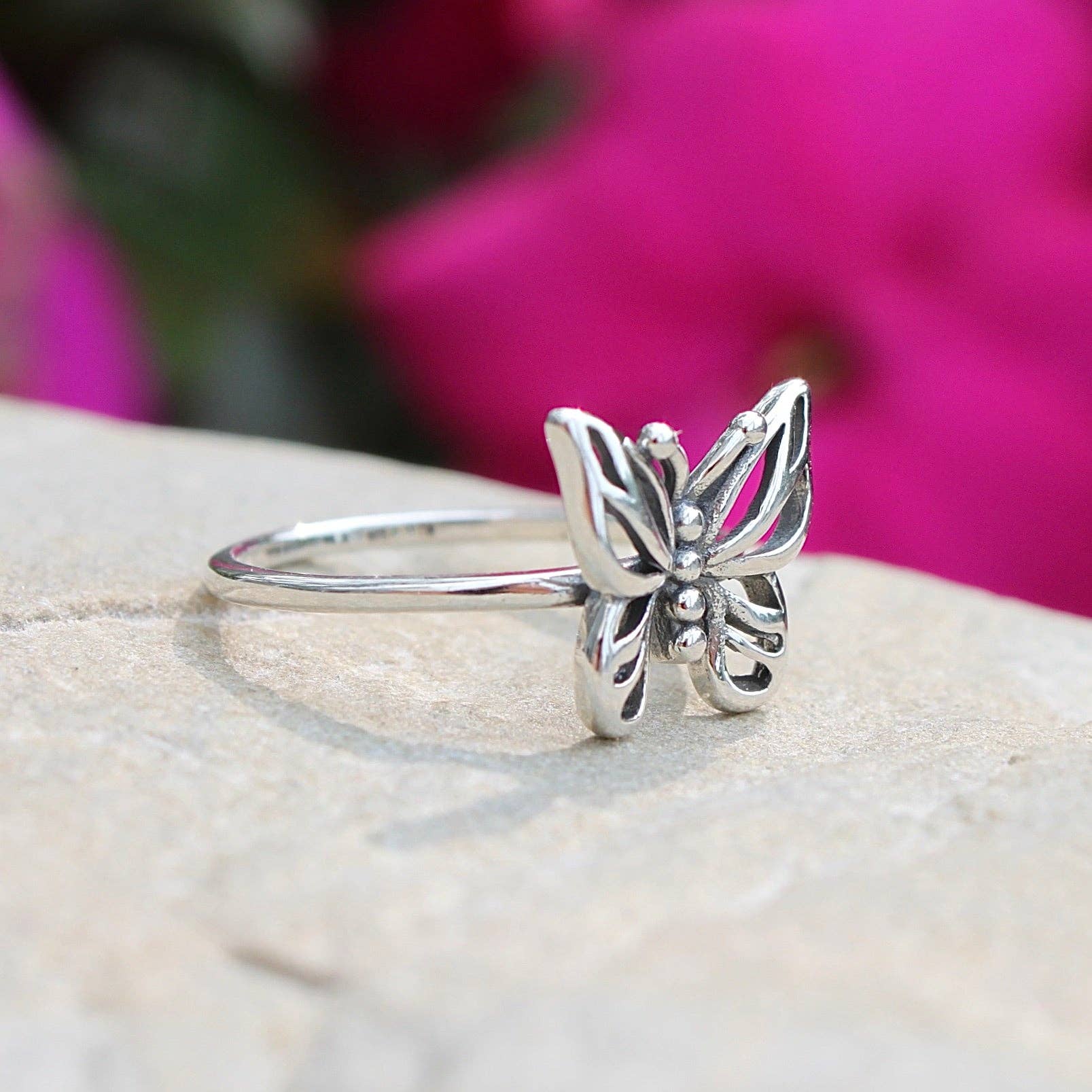 Moonrise Jewelry - Wholesale Band/Stacked Ring - R-79 Butterfly Ring5