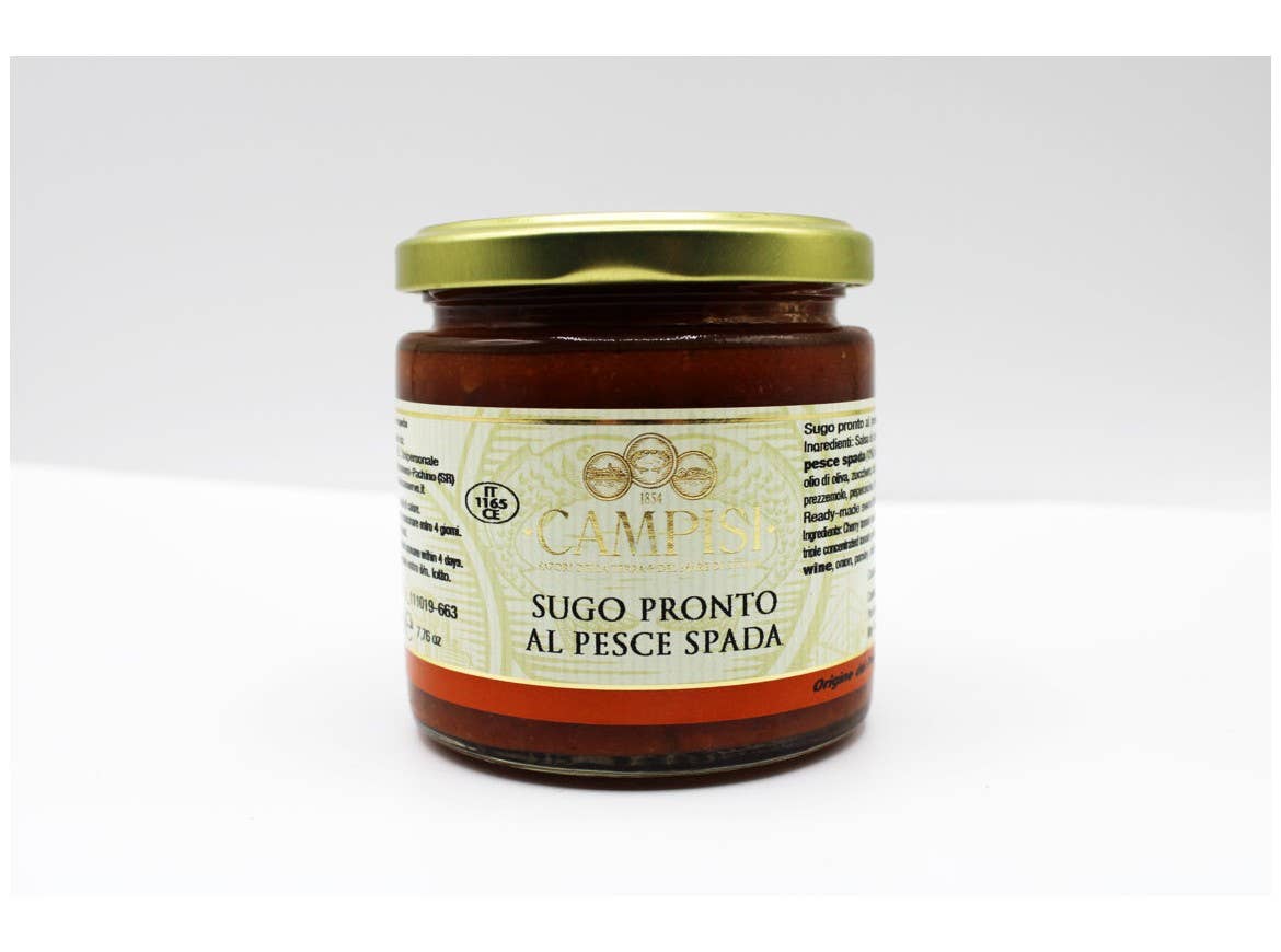 Emporio Sicilia - Wholesale Sauce - Ready Swordfish Sauce with Cherry Tomato - Campisi0