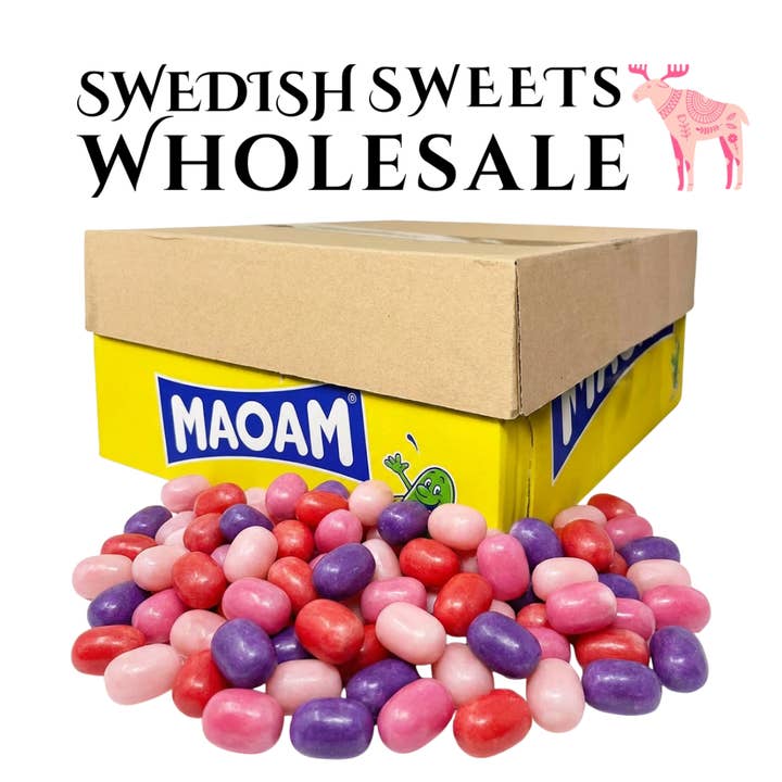 Swedish Sweets Wholesale LLC - Swedish Candy - Vente Bonbons gélifiés - Bonbons suédois - Kastanjer Baies Rouges Sauvages1