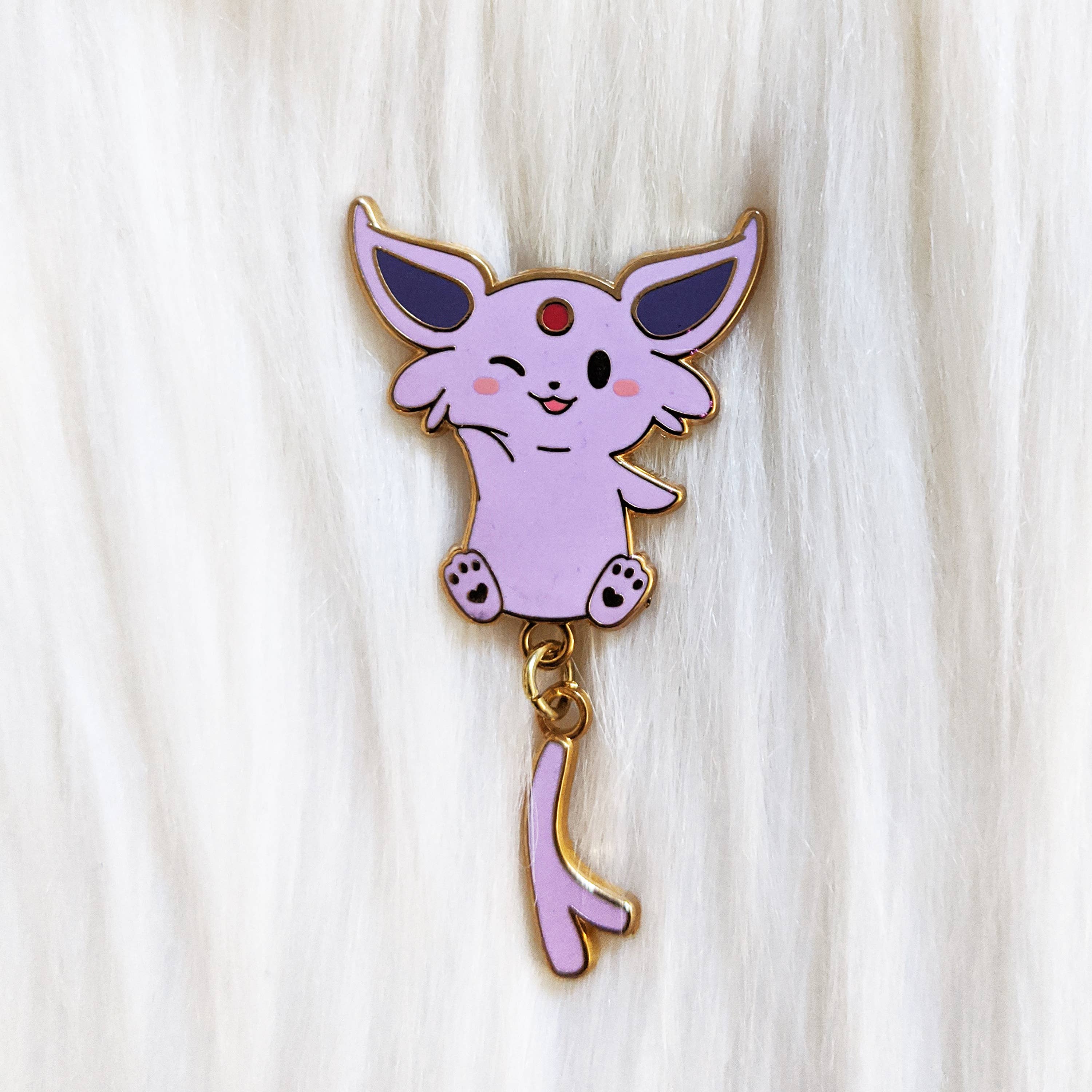Sugar Cubed Studios - Wholesale Lapel Pin/Button - Eeveelution - Dangle Tail Enamel Pin7