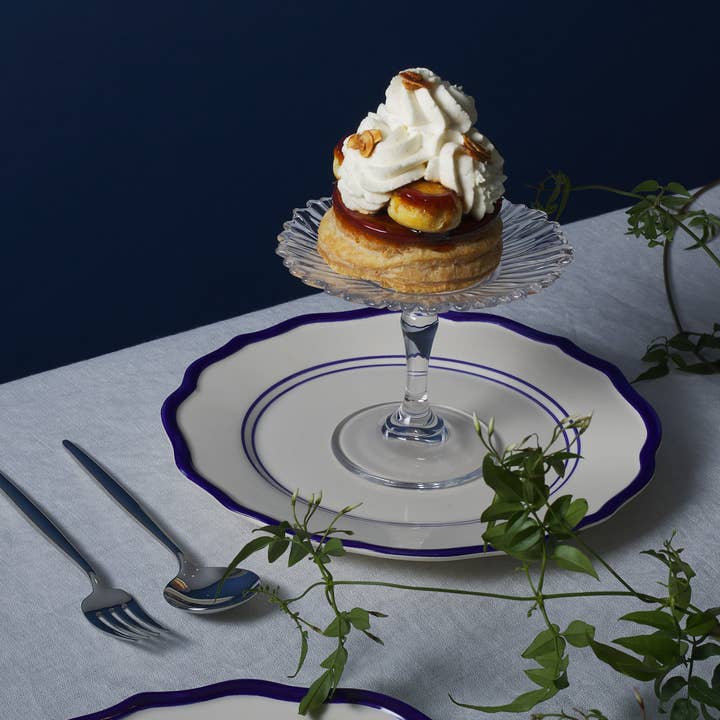 Maison Madison Home - Wholesale Dinner Plate - Jane Hand-Painted Side Plate 9"3