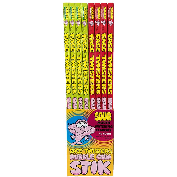 ET Products - Wholesale Hard Candy - Magic Wand Silly Sour Candy Center 136-Unit Floor Display