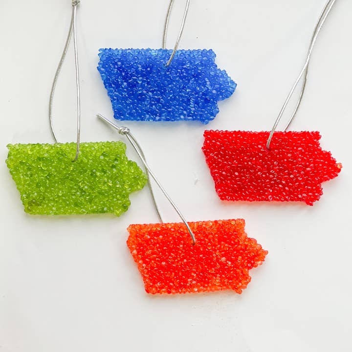 State of Iowa Air Fresheners - Signature Collection for wholesale by Coyer Candle Co.