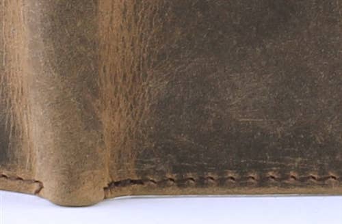 Leather Impressions Inc - Vendita all'ingrosso Portafogli - Uomo - Portafoglio a tre ante in pelle RFID Hunter con finestra identificativa centrale6