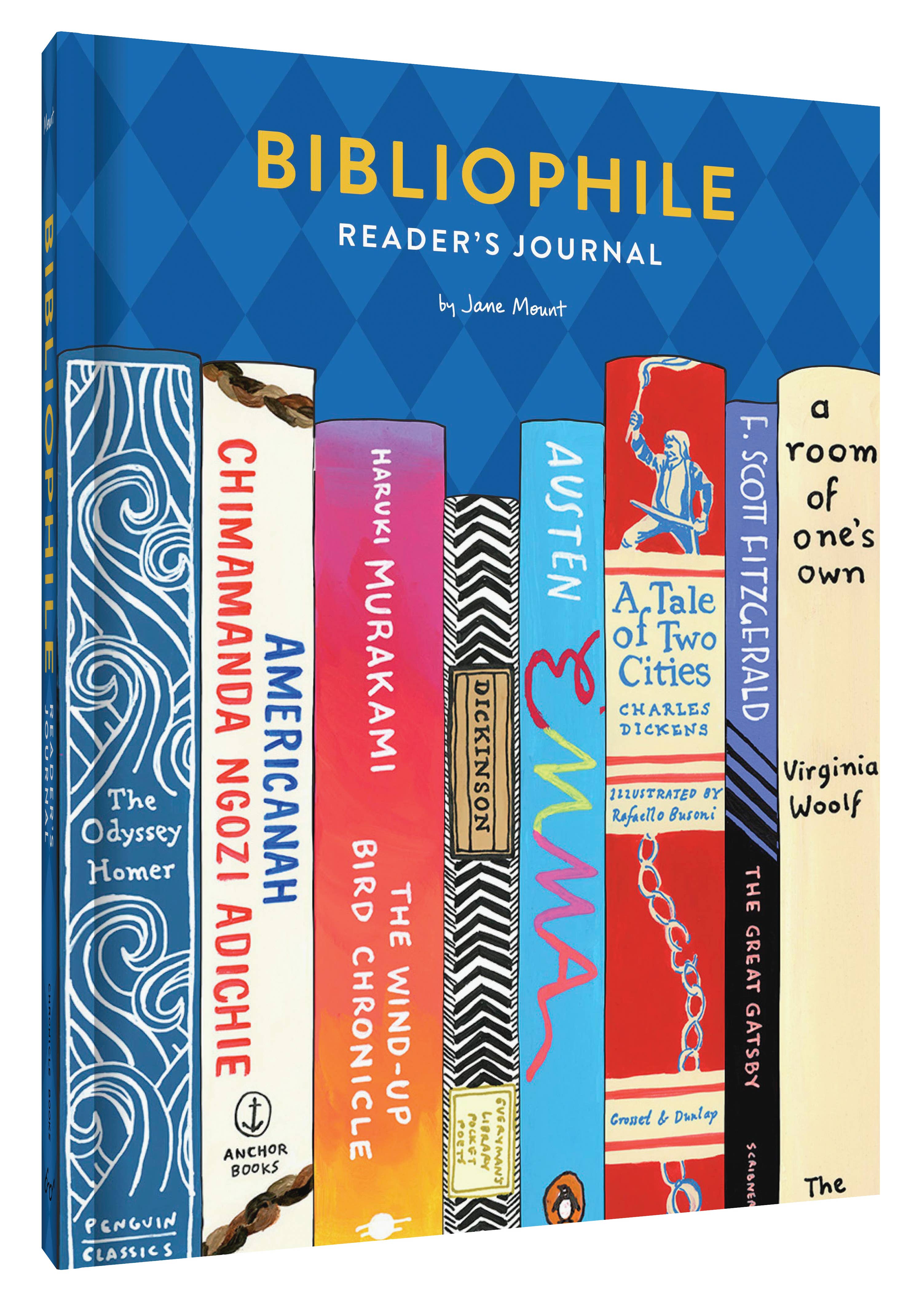 Chronicle Books - Wholesale Journal/Diary - Bibliophile Reader's Journal1