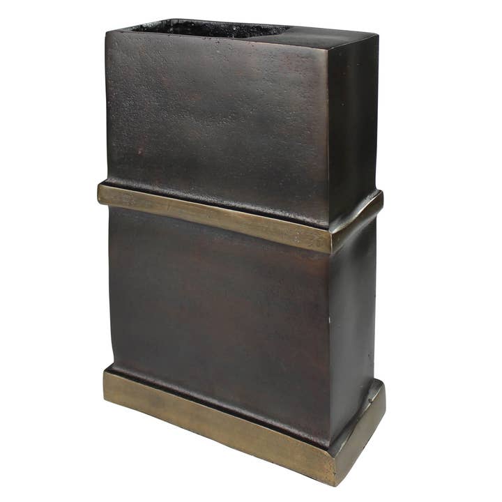 Plaza Vase, Bronze & Messing - Høj for engroshandel hos HomArt
