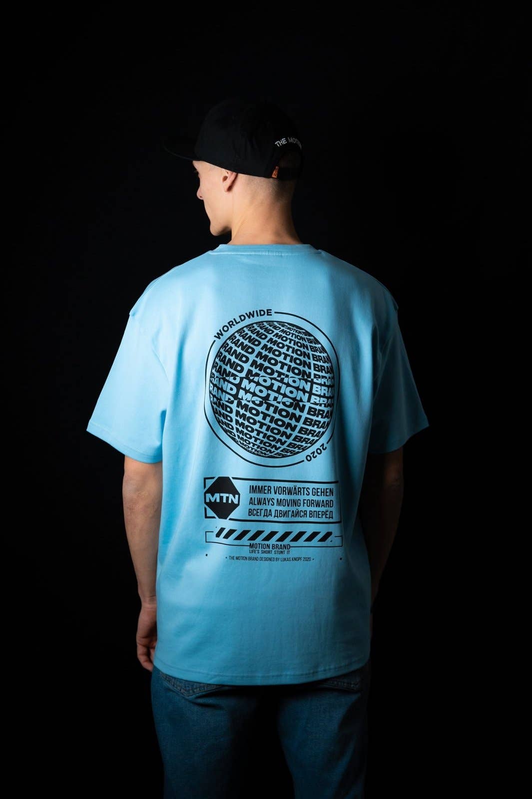 The Motion Brand - Venta al por mayor Camiseta serigrafiada - Hombre - Camiseta Worldwide2