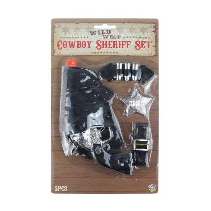Cowboy Sheriff Set (5pc) for wholesale by Kids Party Craft