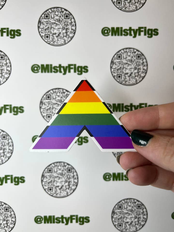 Vinylaufkleber — Pride Straight Ally für den Großhandel von Misty Figs