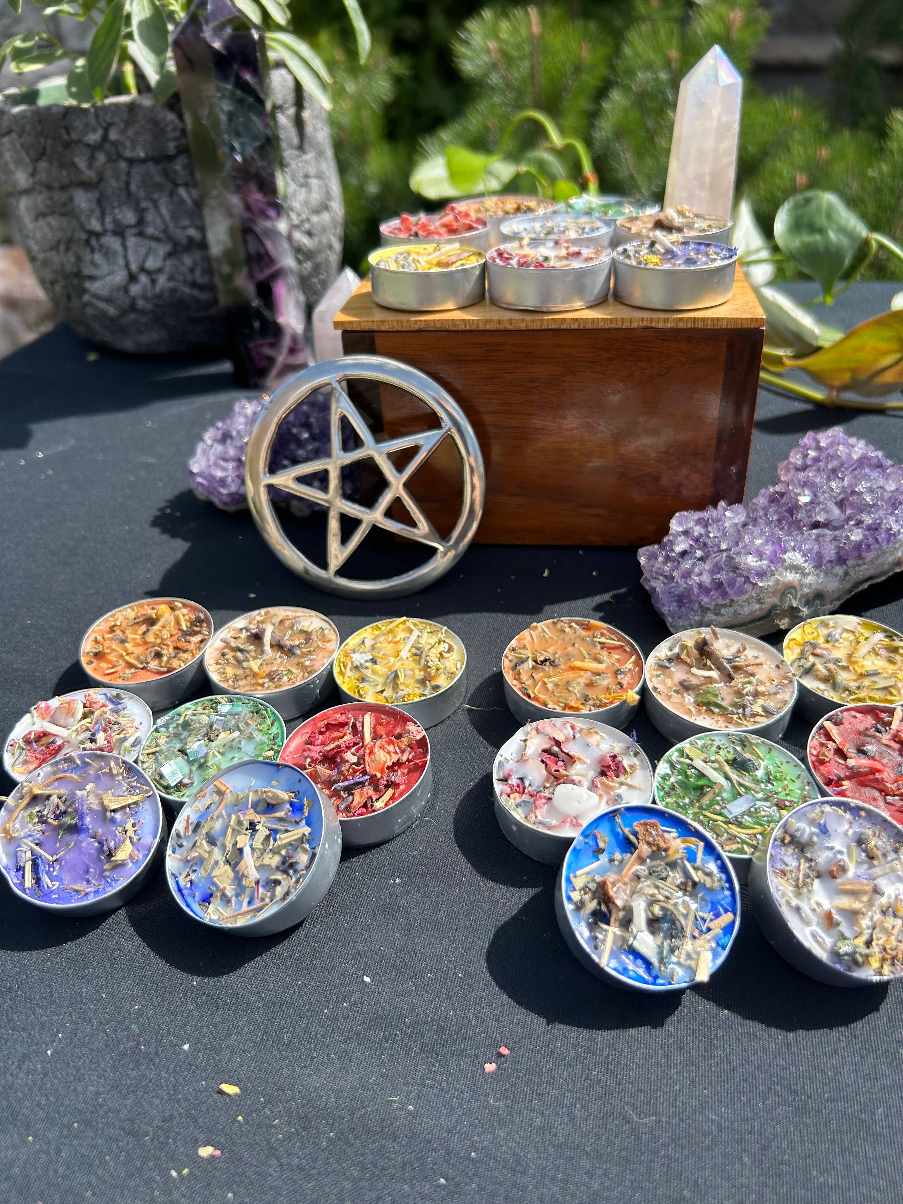 You Are Uniquely Magic - Vente Bougies chauffe-plats - Collection de 3 bougies Tealight Spell, chacune, 24 au total5