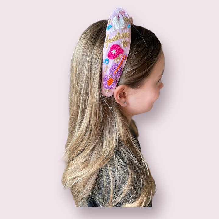 Adelia, LLC - Wholesale Fashion Headband - Women's - Taylor Swift Beaded and Sequined Headband
