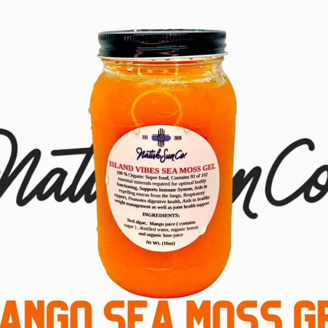 MANGO SEA MOSS GEL for wholesale by Native Sun Companies LLC