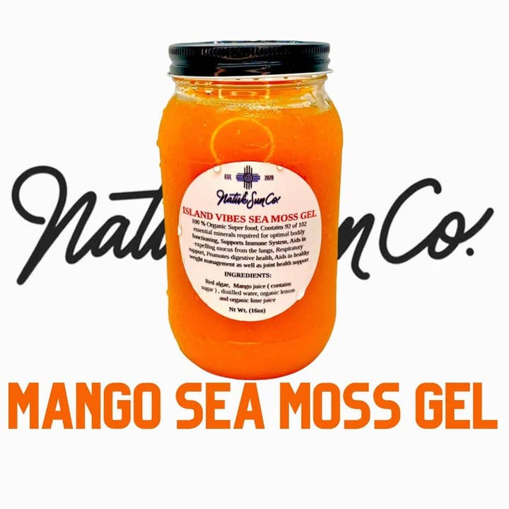 MANGO SEA MOSS GEL for wholesale by Native Sun Companies LLC