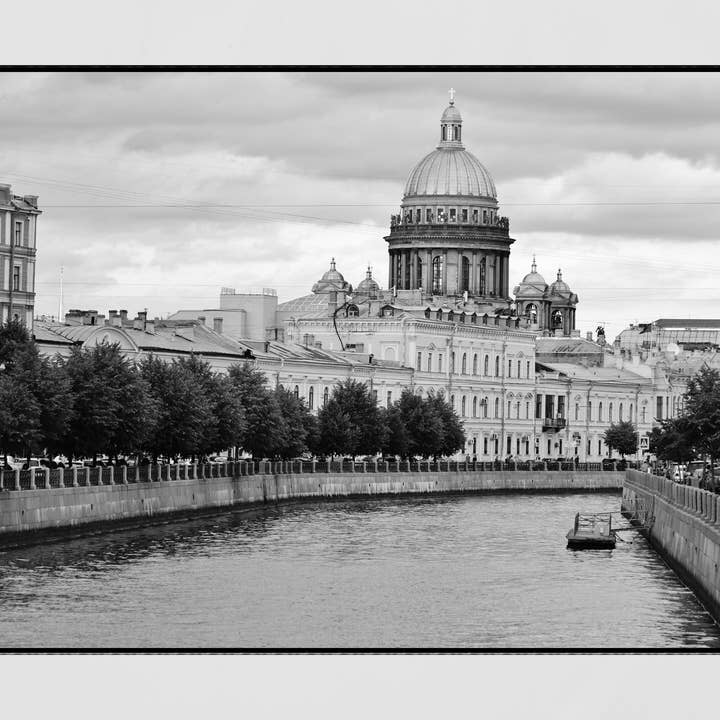 Sankt Petersburg Tryck Neva River Isakskatedralen Fotografi för wholesale av Mo & Paul Photography